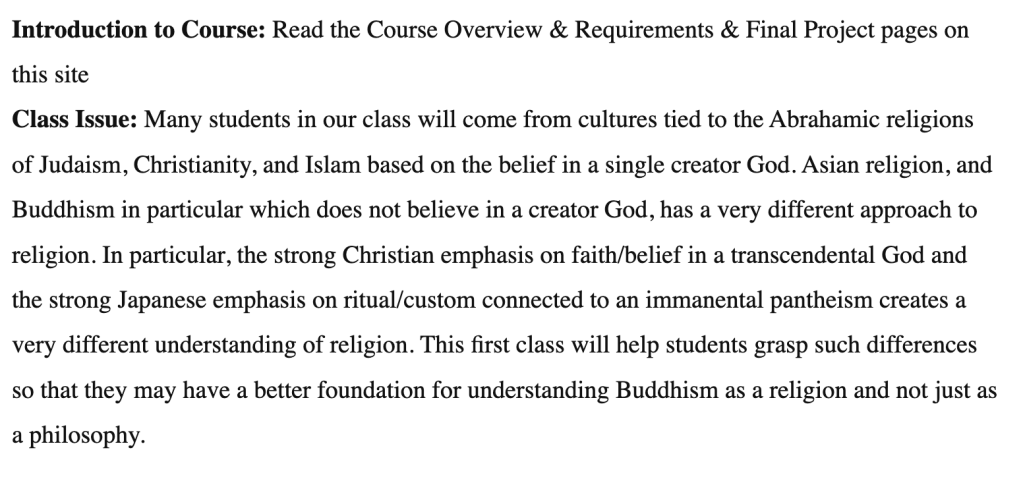 Spring Syllabus Updated